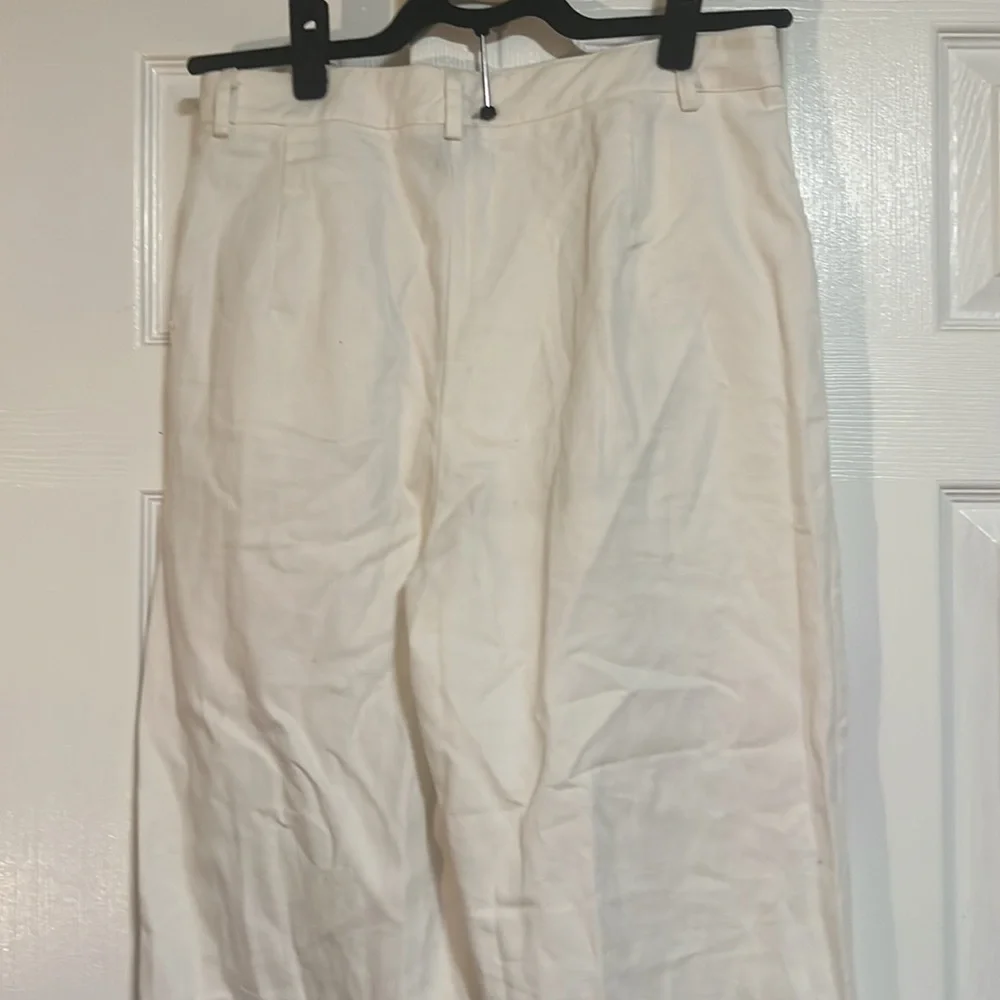 Wide Leg High Rise Painted Design Jeans - Picture 8 of 11